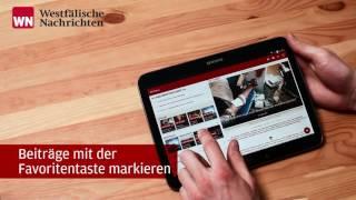 Tutorial: WN News-App für Android-Tablet