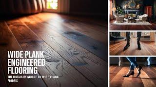 Wide Plank Engineered wood Flooring| Flooring | Major Flooring | Major Floor