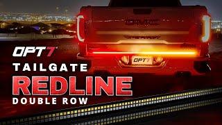 OPT7 Redline Double Tailgate LED Light Bar Features – Universal Fit for All Trucks