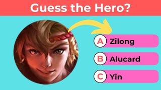 Guess The Hero By The Images  | Can You Guess 46 Mobile Legends Hero? | mlbb quiz challenge