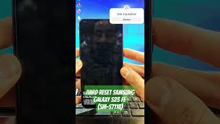 Samsung Galaxy S23 FE (SM-S711B) Forget Password ? Samsung S23 FE Factory Reset, Removing PIN