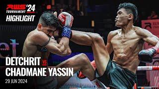 Highlight l Detchrit Sitapidet Sitsongpeenon vs Chadmane Yassin Yodyut Muay Thai I RWS