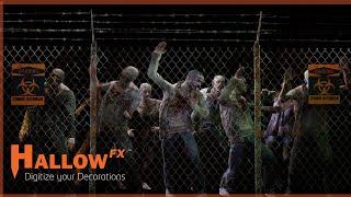 Zombie Fence Trailer - A Halloween Projection by HallowFX