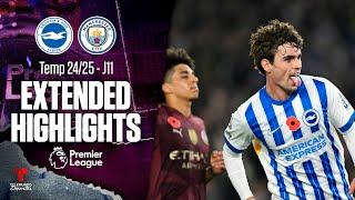 Brighton vs. Manchester City | Highlights Premier League | Jornada 11 | Telemundo Deportes