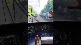 POV: Hochbetrieb im Überholbahnhof #führerstandsmitfahrt  #cabview