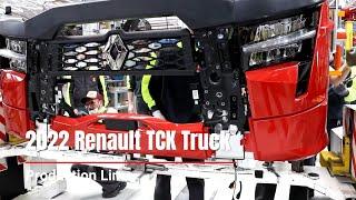 2022 Renault TCK Truck Production Line | Renault Truck Factory Tour - How Truck is Made