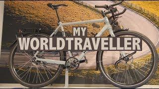 My New Koga WorldTraveller Touring Bicycle For A 3-Year Bike Trip!!