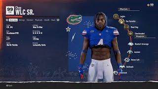 Freshman Florida Gator RTG CB1 | 3 Late Season Practice, School & Games (Live) College Football 25