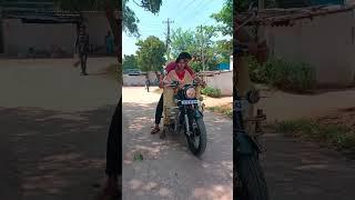 Padamati sandhyaragam heroine Ramalaxmi bike ride  #trending #viral #shorts #artist #mobiletheatre