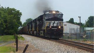 Railfanning on the NS Washington District Between Manassas & Brandy Station, VA - 6/2/2019