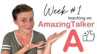 Getting Started Teaching on AmazingTalker: My First Week!