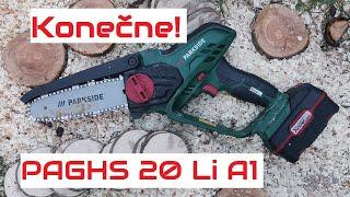 KONEČNE?! PARKSIDE PAGHS 20 Li A1. Test a recenzia