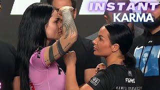 INSTANT KARMA IN MMA ▶ BEST MOMENTS / COMPILATION - HIGHLIGHTS