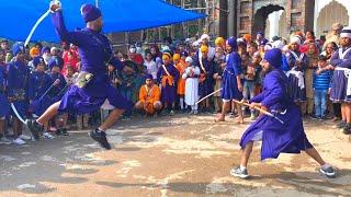 Buland khalsa// gatka// marital arts demonstration // Nagar kirtan //sikh martial arts