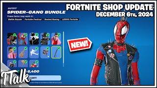 *NEW* MORE SPIDER-VERSE SKINS! Fortnite Item Shop [December 6th, 2024] (Fortnite Chapter 6)