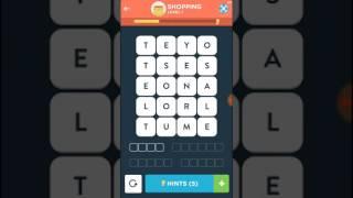 Wordbrain 2 Master Shopping Level 1-5 Answers Walkthrough