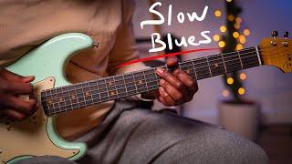 Slow Blues improvisation on Electric Guitar