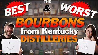 The BEST & WORST Bottles From Kentucky Bourbon Distilleries