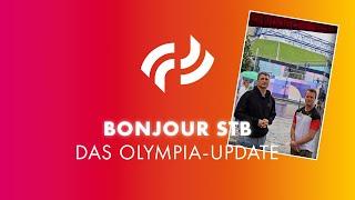 Bonjour STB - Das STB Olympia-Update - Tag 2 (27.07.2024) - Der Trainer ist stolz