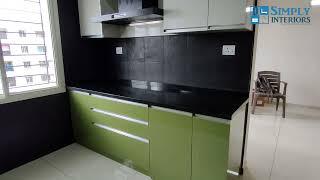 Amazing Budget Home Interiors 2BHK Basic Modular Work in 5 Lakhs by Simply Interiors