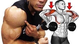 8 Best exercises Shoulder workout WITH DUMBBELL - Unseen Fitness Vision