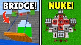 10 NEW Redstone Hacks You Didn't Know! [Minecraft]