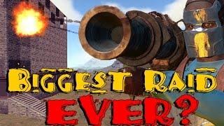 Biggest Raid in Rust History? (Raid Cam)