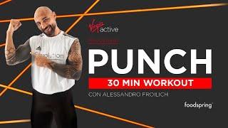 30 min Allenamento Punch | Virgin Active Revolution x foodspring