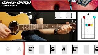 Ordinary World - Duran Duran | EASY GUITAR | Common Chords