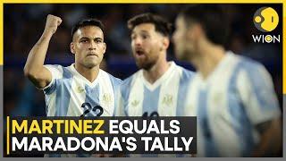 Martinez Leads Argentina to Victory Against Peru | World News | WION