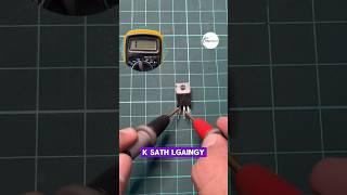 How to check D313 NPN Transistor #shorts #shortsfeed #ytshorts