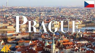 Prague 4K drone view • Amazing Aerial View Of Prague | Relaxation film with calming music