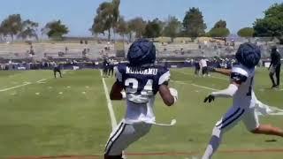 Watch Cowboys "No fly defense" Its raining INT's. CB3 battle in session