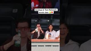 #Zendaya and #TomHolland aced their cute tennis date!  (: BNP Paribas Open)