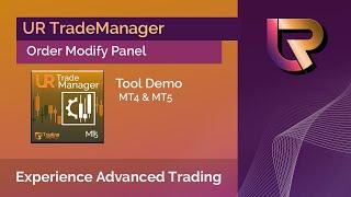 UR TradeManager - The Order Modify Panel