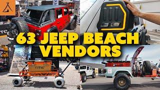 63 Vendors of Jeep Beach 24