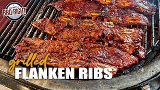 Beef Flanken Ribs - Grilled to Perfection!