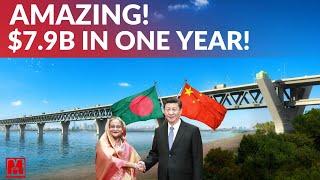 In a year, Padma Bridge earned $7.9B, showcasing China's bridge tech's triumph in Bangladesh.