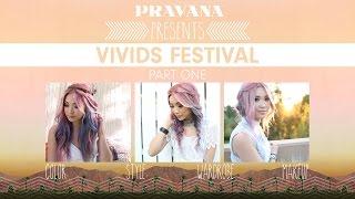 How-To: VIVIDS Festival Hair Color by PRAVANA (Pink, Purple and Blue Hair) Part 1