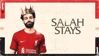 Mo Salah signs a new contract with Liverpool Football Club