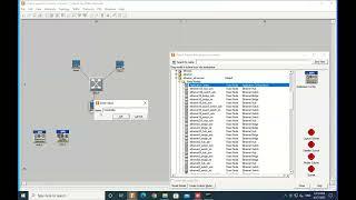 Simple network using Opnet Riverbed tool