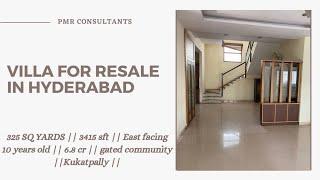 4 BHK || VILLA FOR SALE || KUKATPALLY || HYDERABAD || 325 SQ YARDS ||