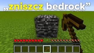 Wykonałem NAJGŁUPSZE WYZWANIA w Minecraft