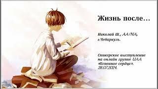 Николай Ш., AA/NA, г.Чебаркуль. Жизнь после...