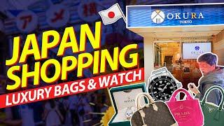 Japan Shopping | Secondhand luxury bags & watch #japan #tokyo