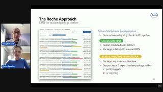 R/Pharma 2022 Day 2: Coline Zeballos & Doug Kelkhoff. Roche’s approach to software validation