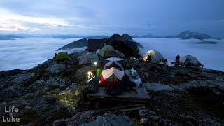 Camping above the clouds at Golden Ears