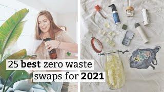 my FAVORITE  zero waste & sustainable swaps for 2021 (that are not water bottles & straws)