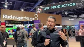 Blackmagic Design Shows ATEM Constellation 4K Switchers at NAB Show 2024