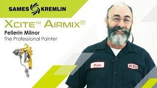 Xcite Airmix® Spray Gun: The Professional Painter at Pellerin Milnor (USA) | Sames